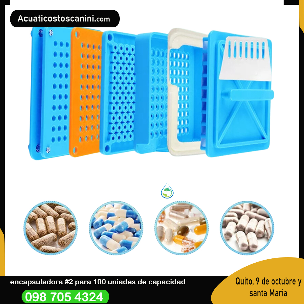 Maquina de llenado de capsulas vacias /encapsuladora para capsulas de tamño#2