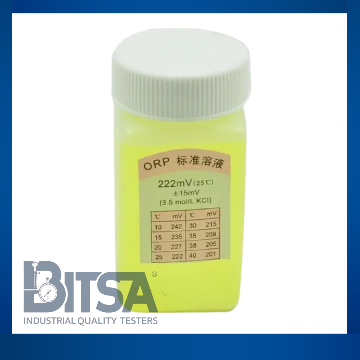 Buffer Líquido 222 Mv Orp para las Calibraciones de los medidores