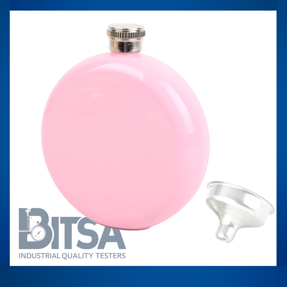 Caminera Licorera de Acero Inoxidable 5oz 148 ml color Rosa para damas señoritas