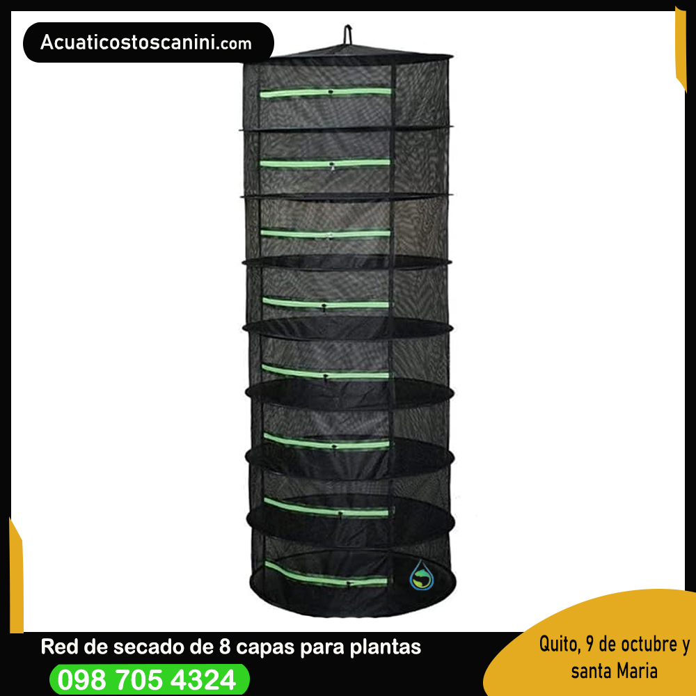 Secador - Separador De Hojas 61cm en 8 Capas sin moscas insectos protección total