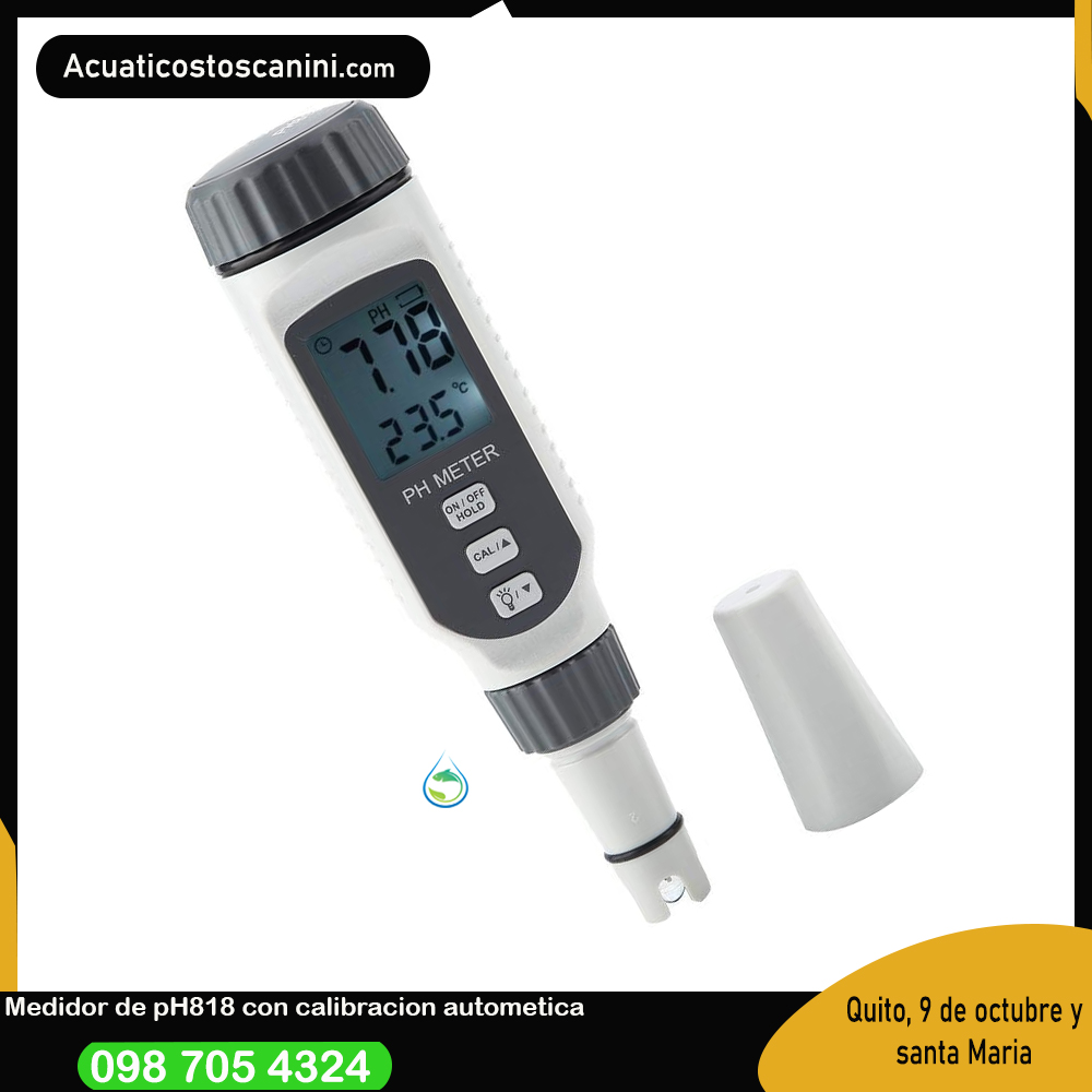 Phmetro Smart Sensor modelo 818 ideal para liquidos jabonosos